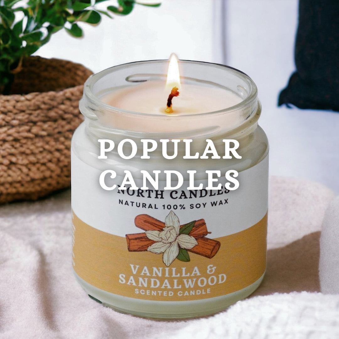 NORTH CANDLES 冬の香りキャンドル8個セット