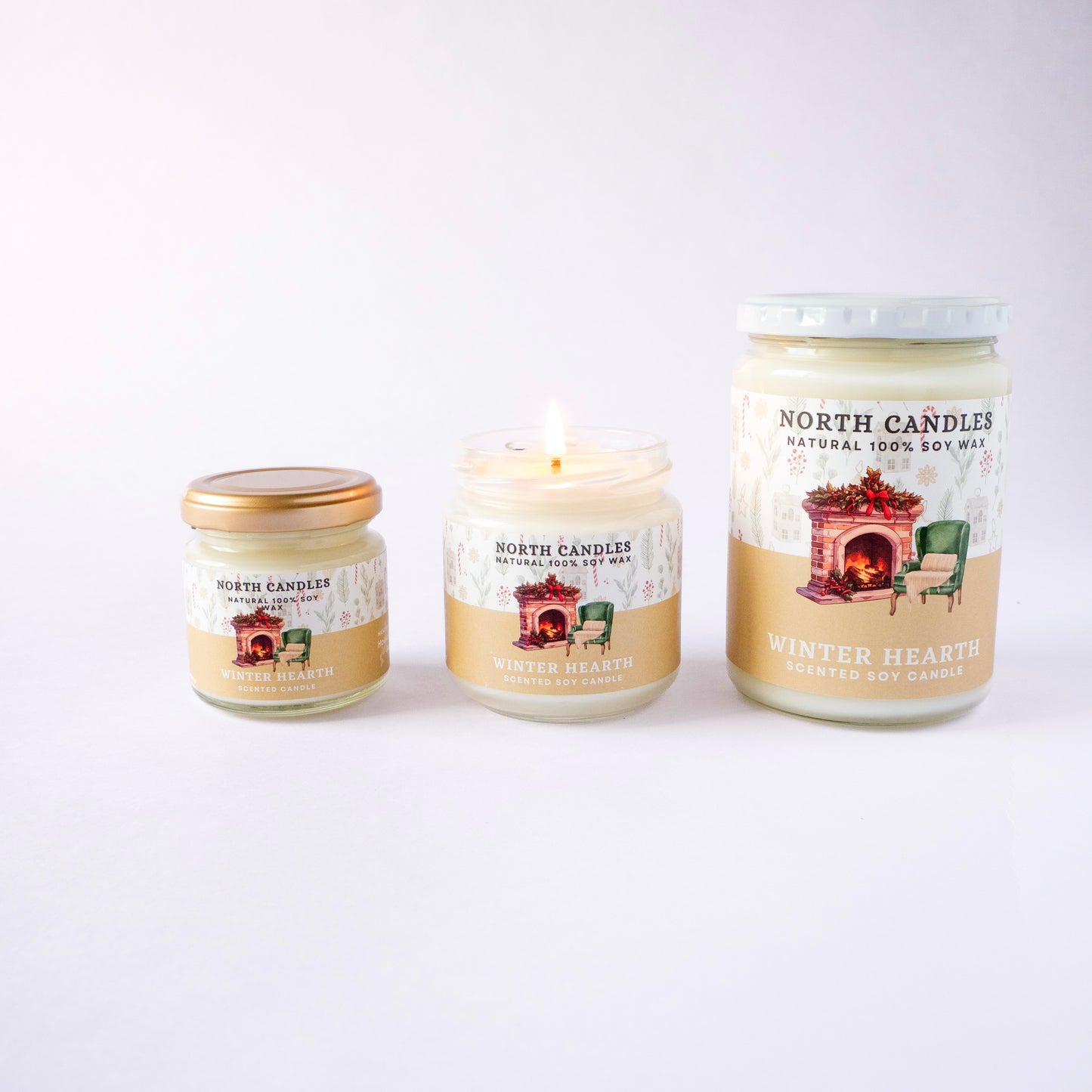 Seasonal Christmas 12 x Candle Set (SAVE 45-60%)