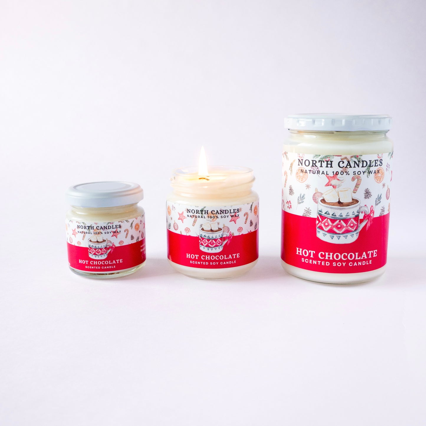 Seasonal Christmas 12 x Candle Set (SAVE 45-60%)