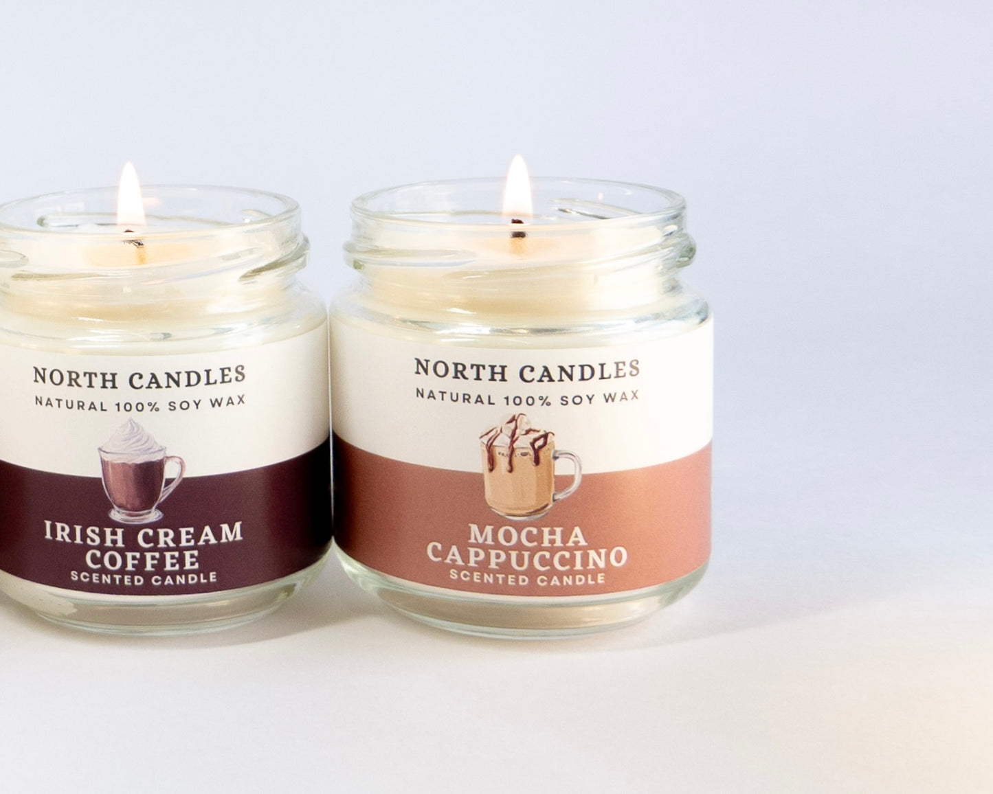 *NEW* Mocha Cappuccino Scented Soy Candle