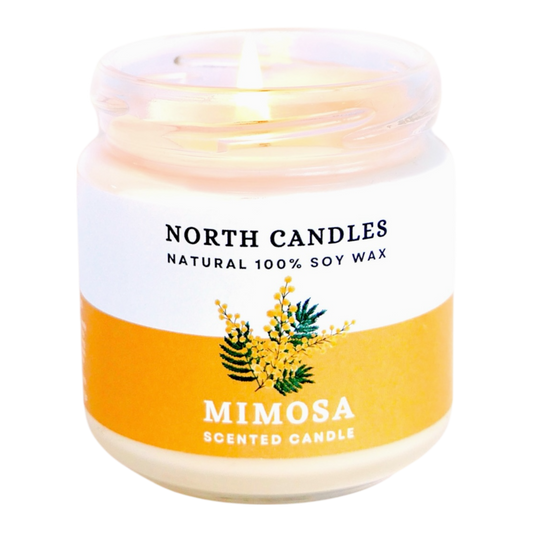 Mimosa Scented Soy Candle