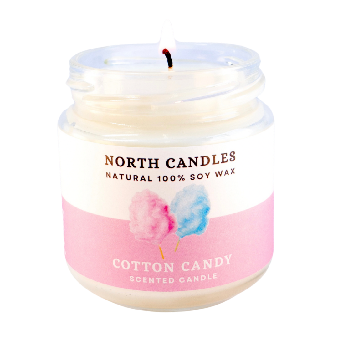 コットンキャンディビンキャンドル – North Candles コットンキャンディビンキャンドル – North Candles
