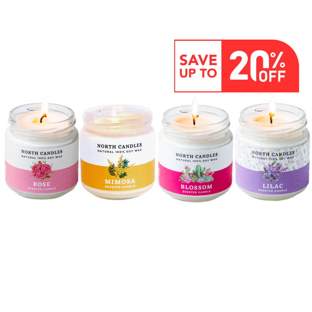 Floral Candle Value Set (SAVE 15-20%)