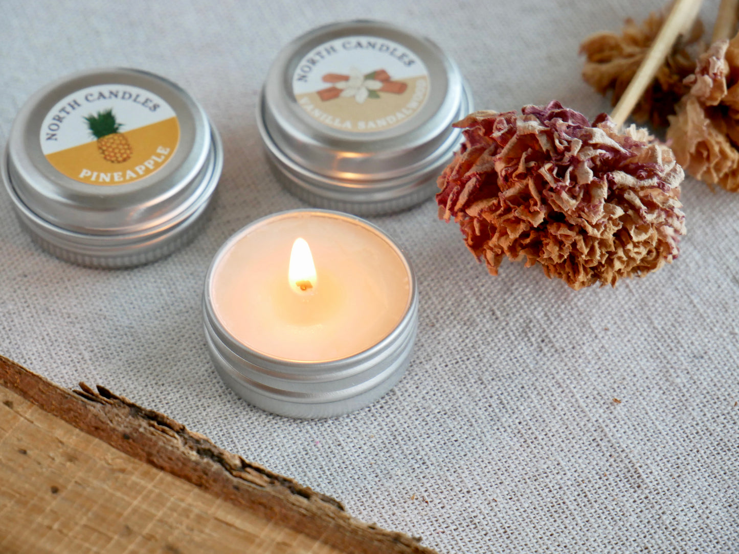 Essential Oil Tealight 4 x Sample Set