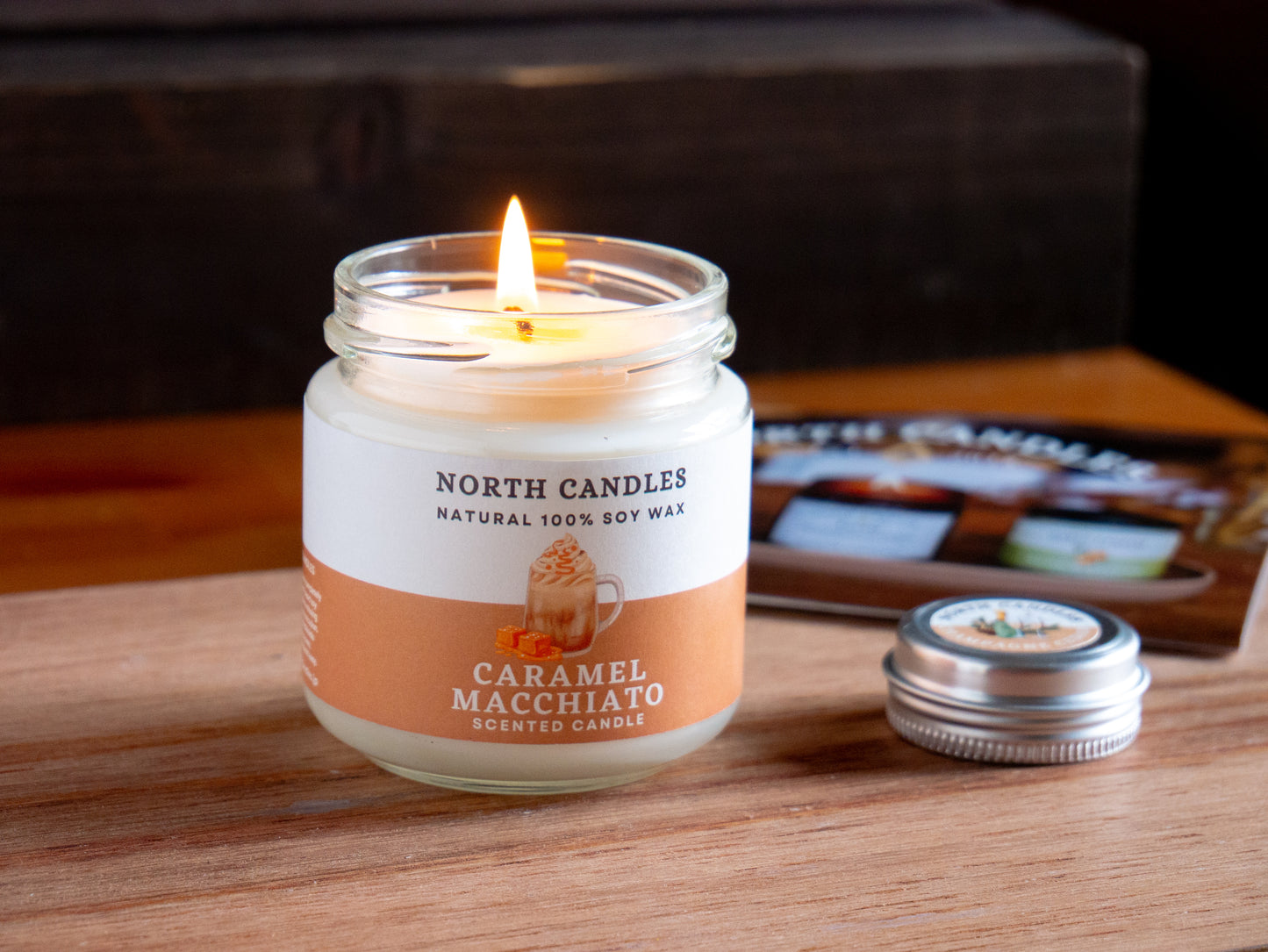 *NEW* Caramel Macchiato Scented Soy Candle