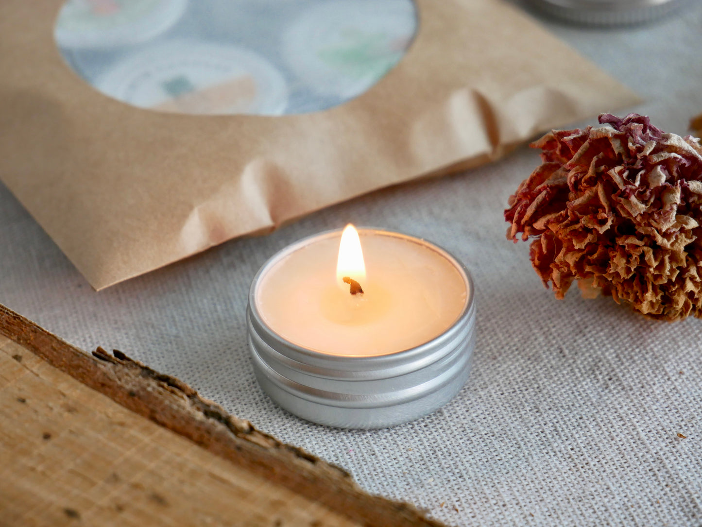 Essential Oil Tealight 4 x Sample Set