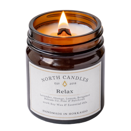 Wood Wick & Essential Oil Scented Candle (Choose from 7 Original Blends)