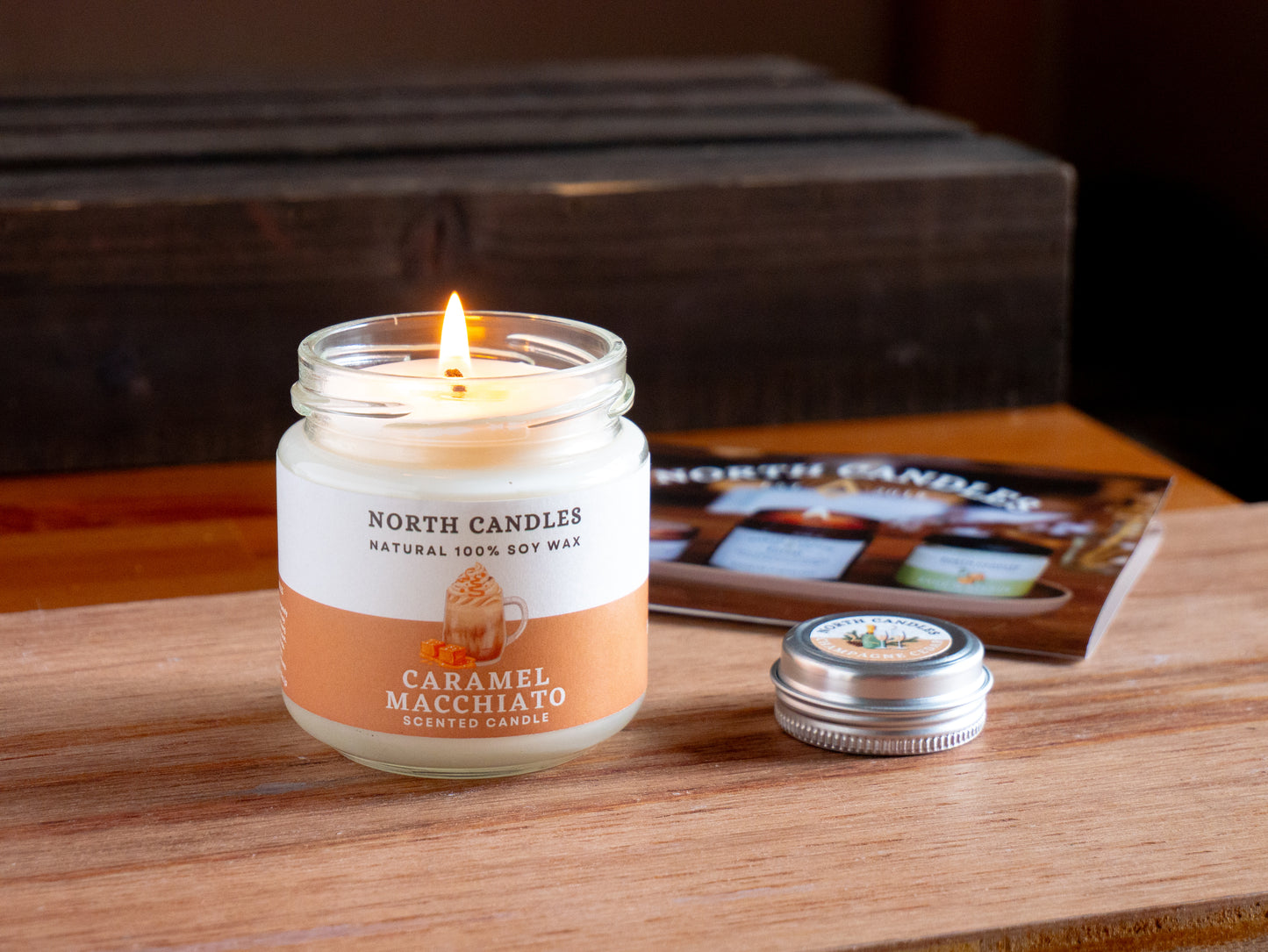 *NEW* Caramel Macchiato Scented Soy Candle