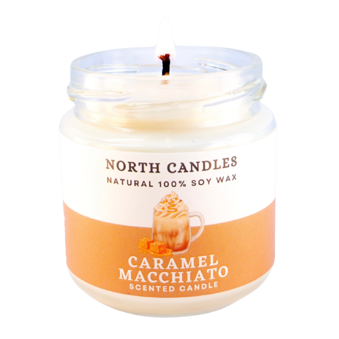 *NEW* Caramel Macchiato Scented Soy Candle