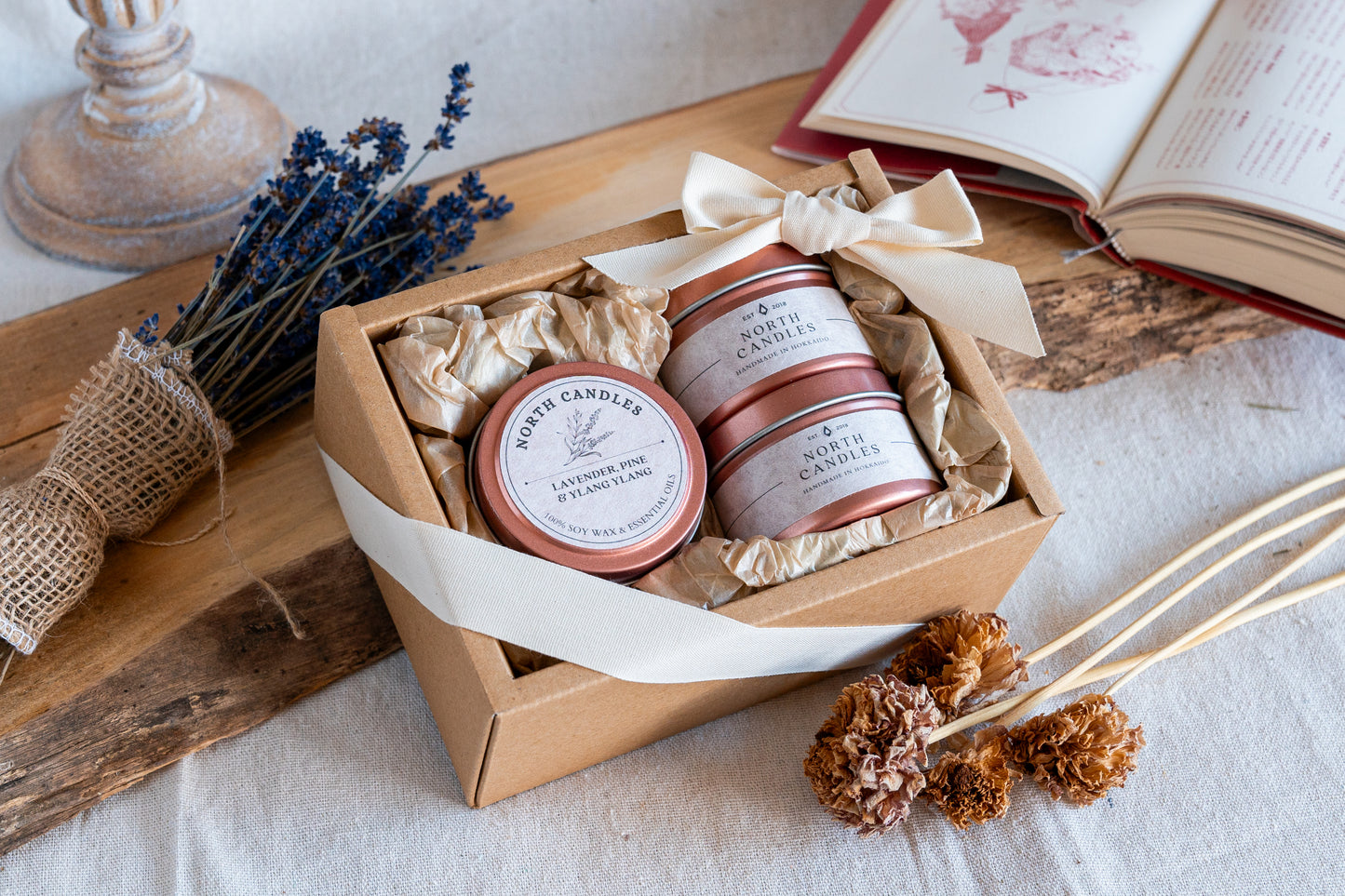 Essential Oil Can Candle Gift Set (SAVE 15%)