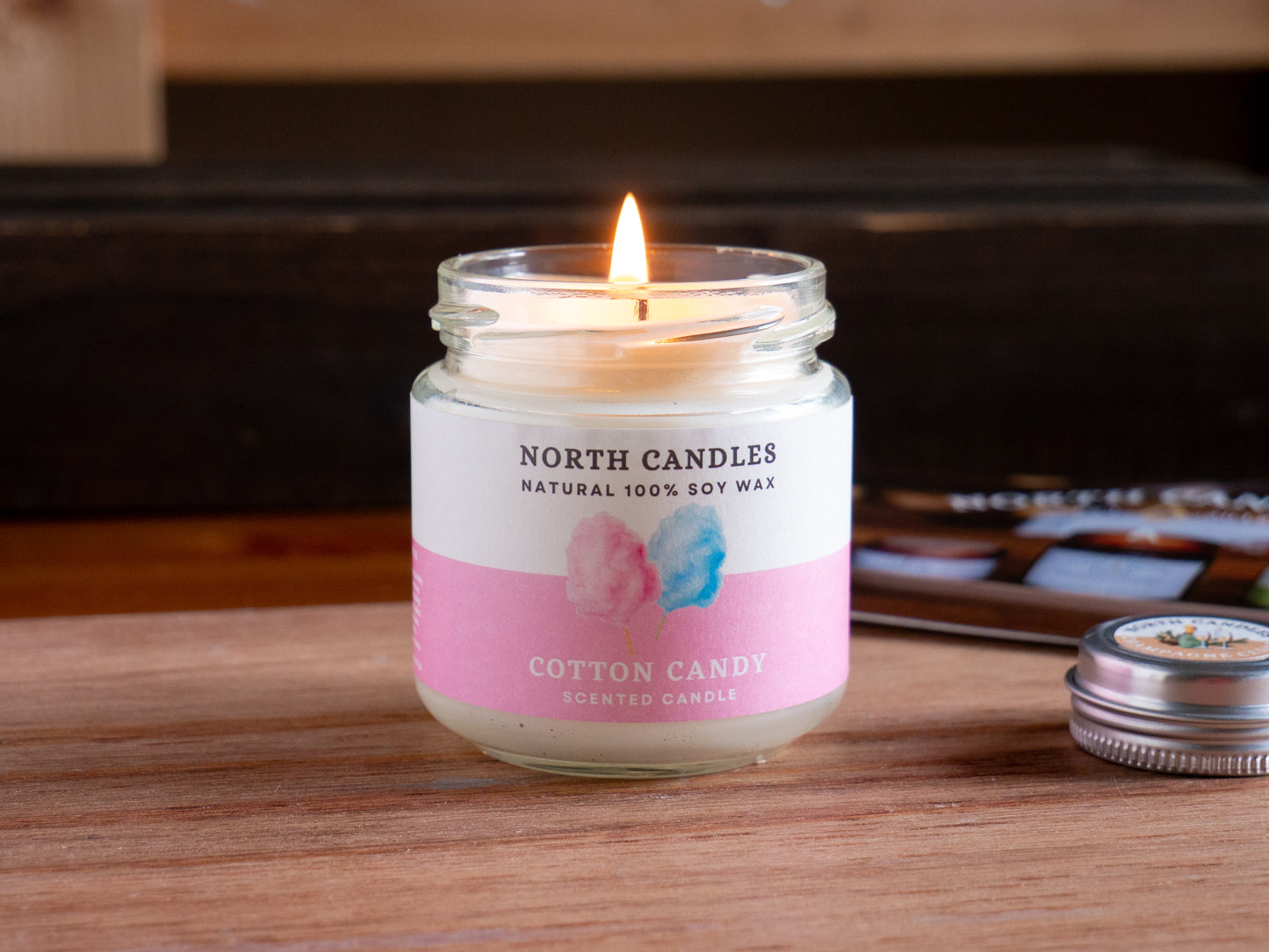 *NEW* Cotton Candy Scented Soy Candle