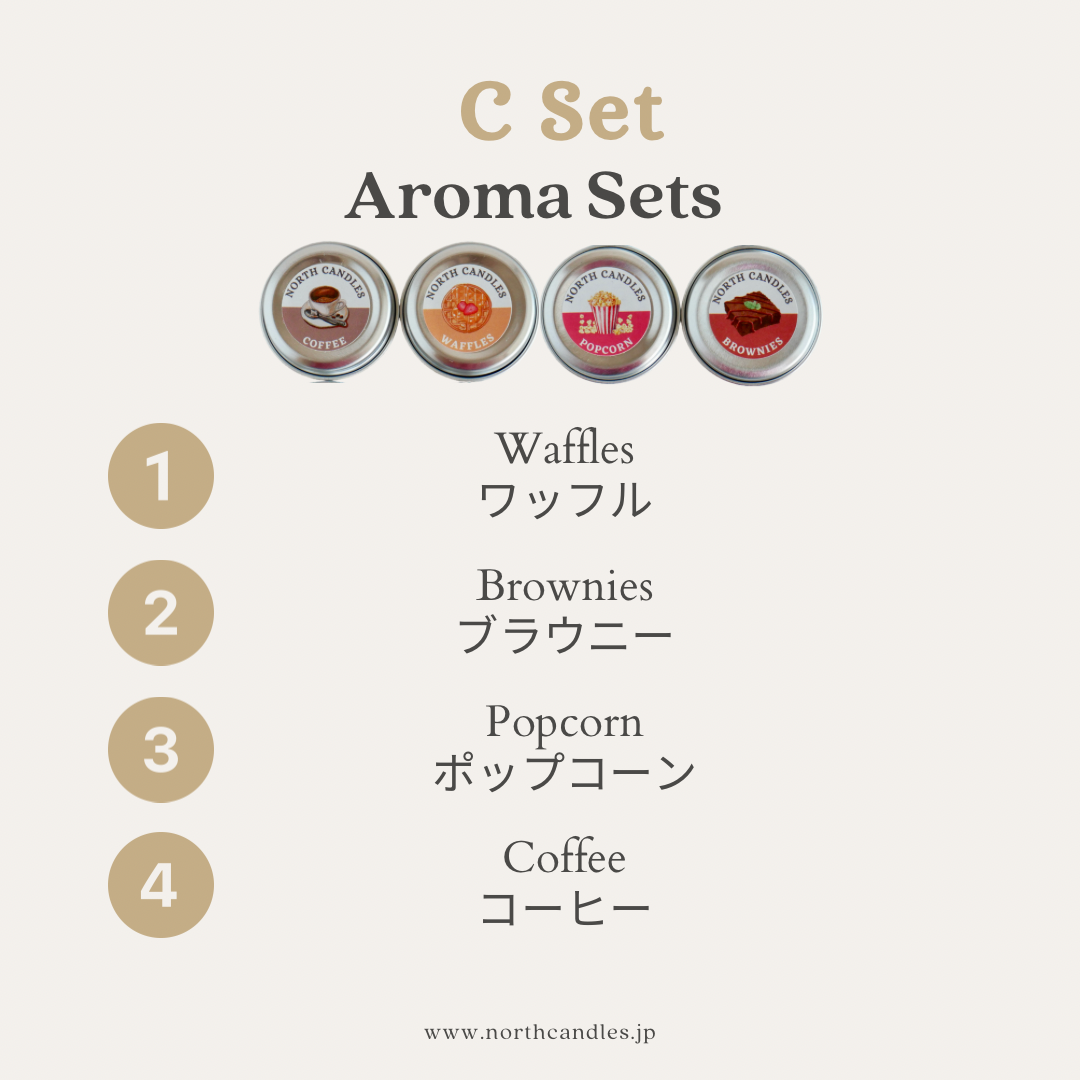 4 x アロマティーライトキャンドル