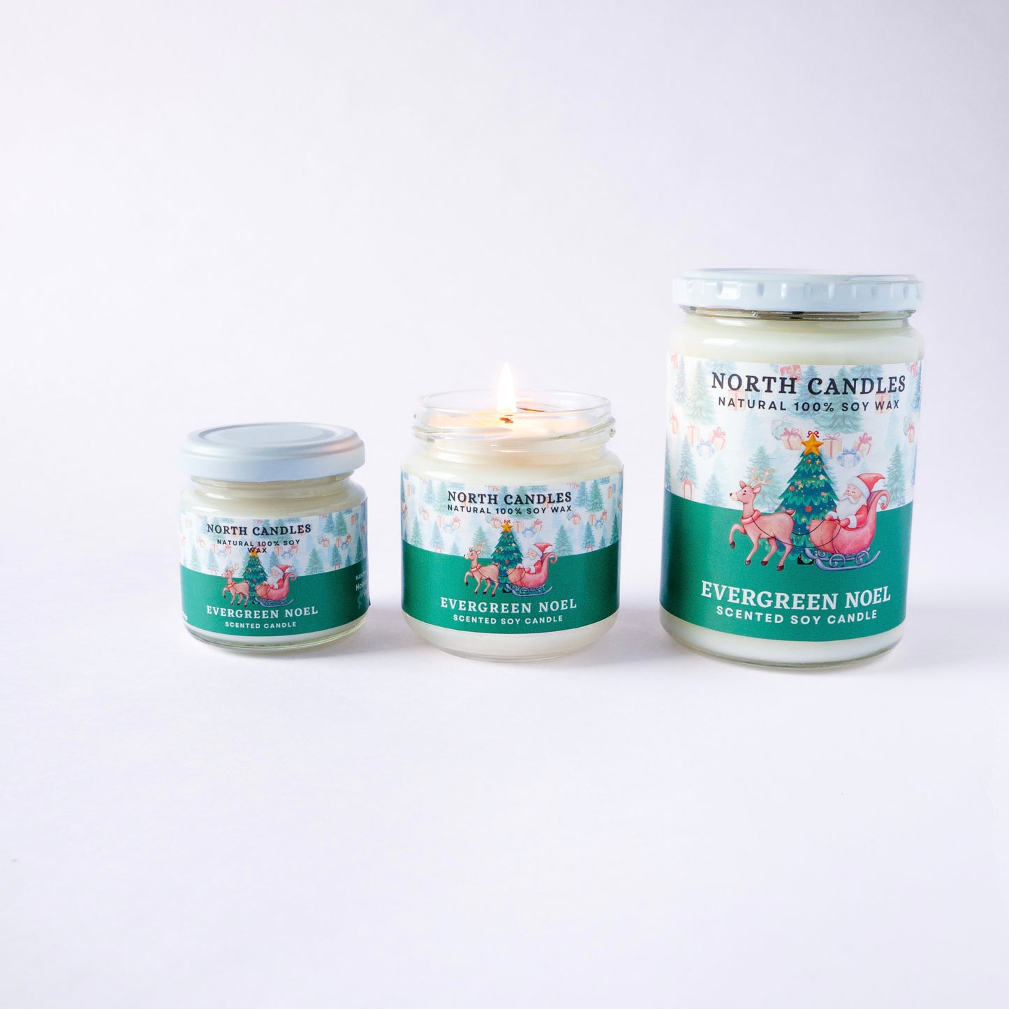 Seasonal Christmas 12 x Candle Set (SAVE 45-60%)