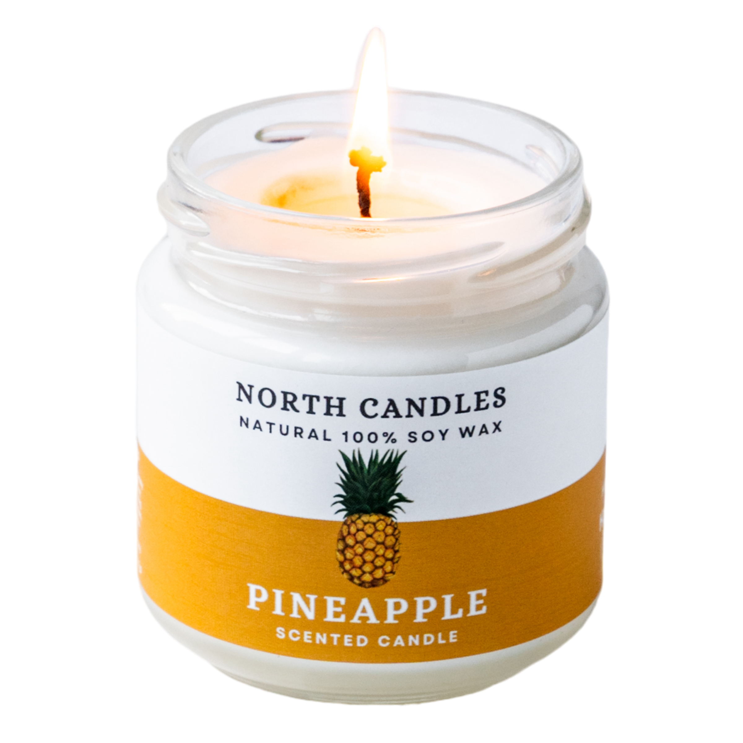 パイナップル アロマソイキャンドル - ノースキャンドル North Candles パイナップル アロマソイキャンドル - ノースキャンドル North Candles