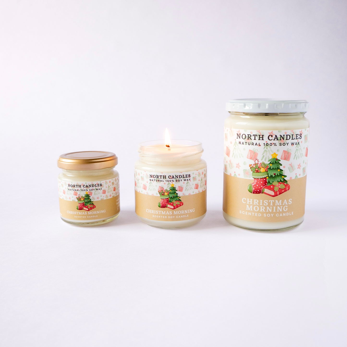 Seasonal Christmas 12 x Candle Set (SAVE 45-60%)