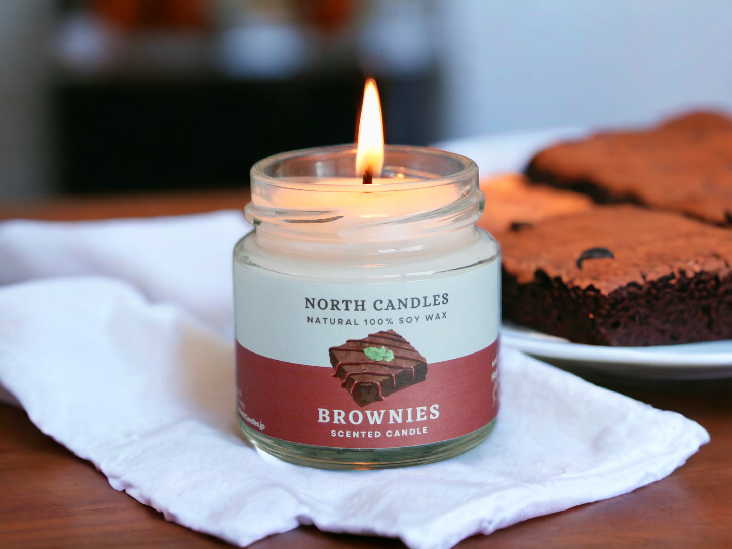 Brownies Scented Soy Candle