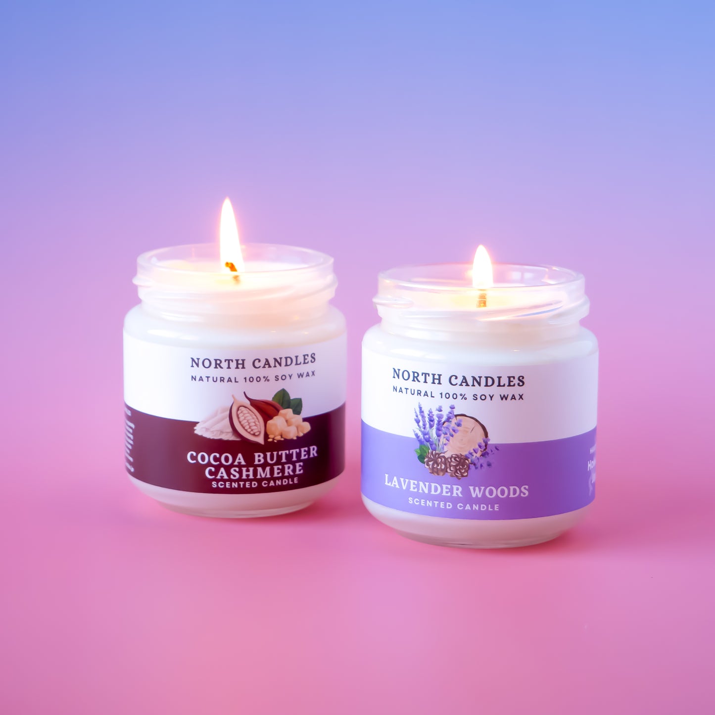 ラベンダーウッド ビンキャンドル