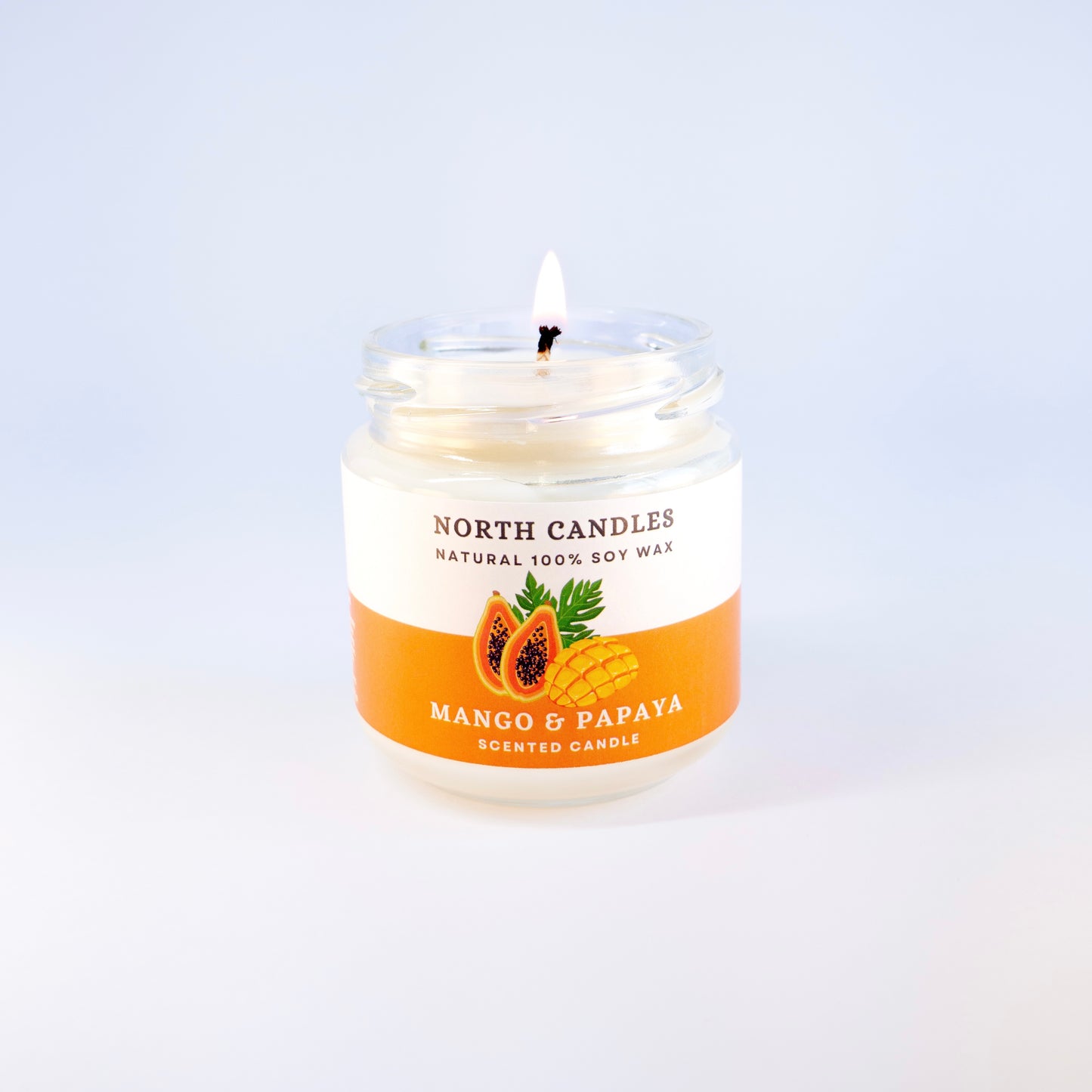 *NEW* Mango & Papaya Scented Soy Candle