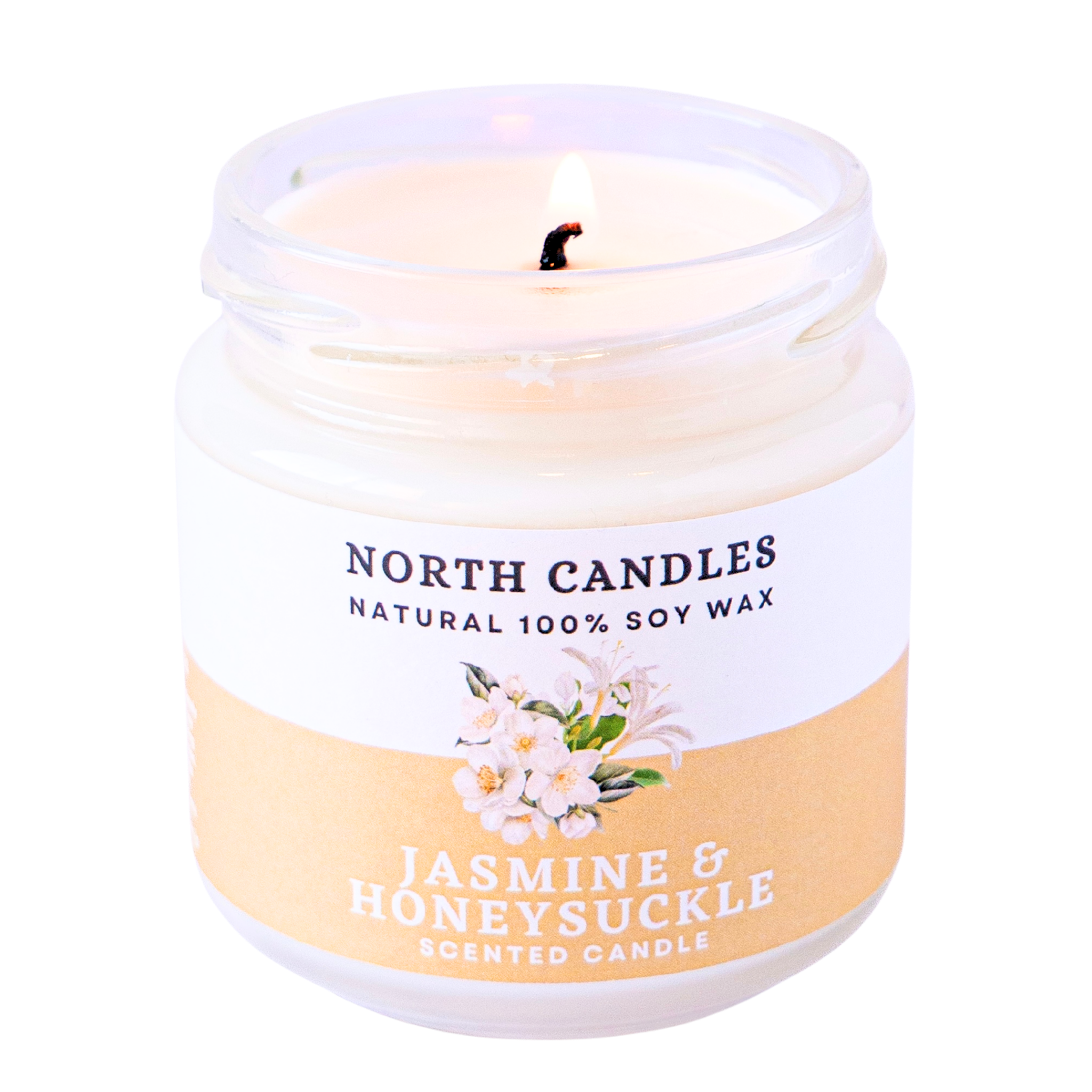 NEW ジャスミン&ハニーサックル ビンキャンドル – North Candles