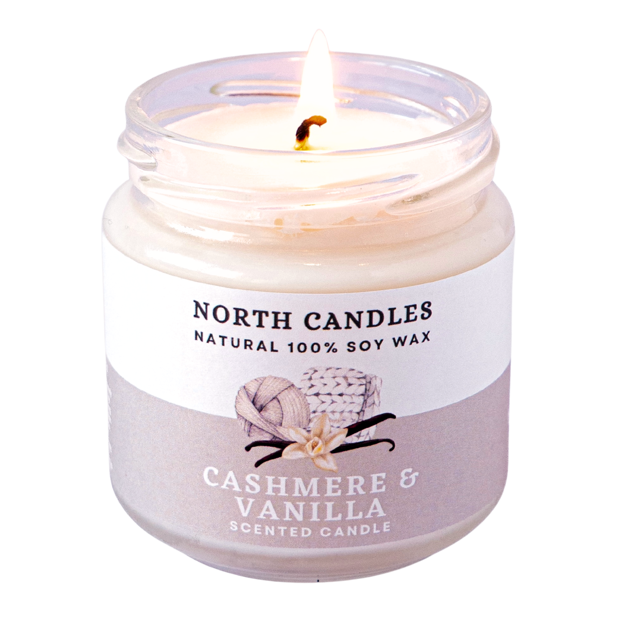 バニラ＆カシミア ビンキャンドル – North Candles