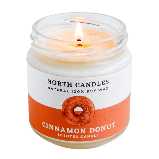 Cinnamon Donut Scented Soy Candle