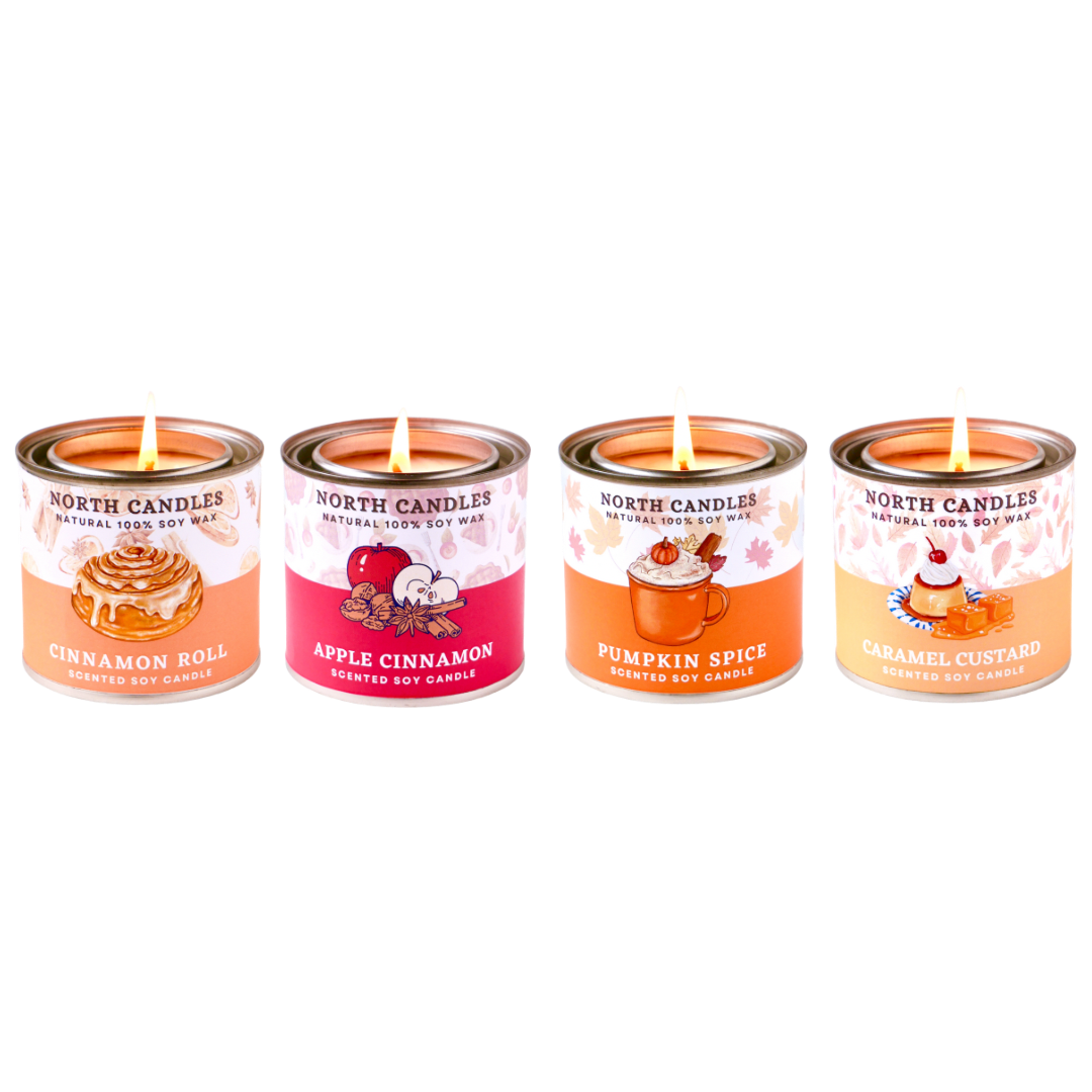 (Seasonal) Fall Scented Candle Set (SAVE 30-35%)