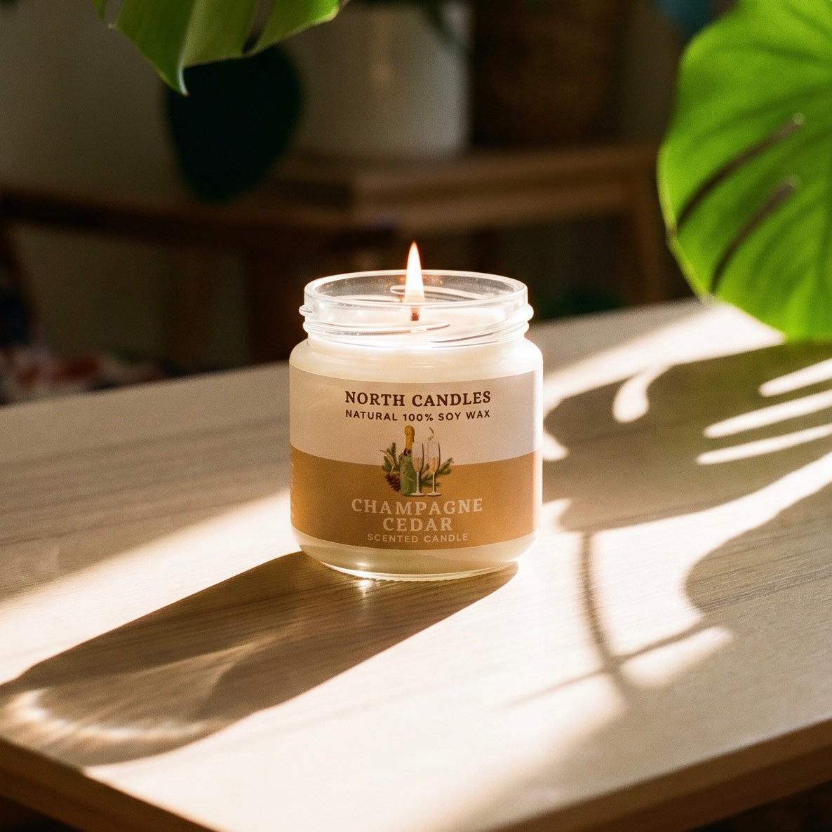 *NEW* Champagne Cider Scented Soy Candle