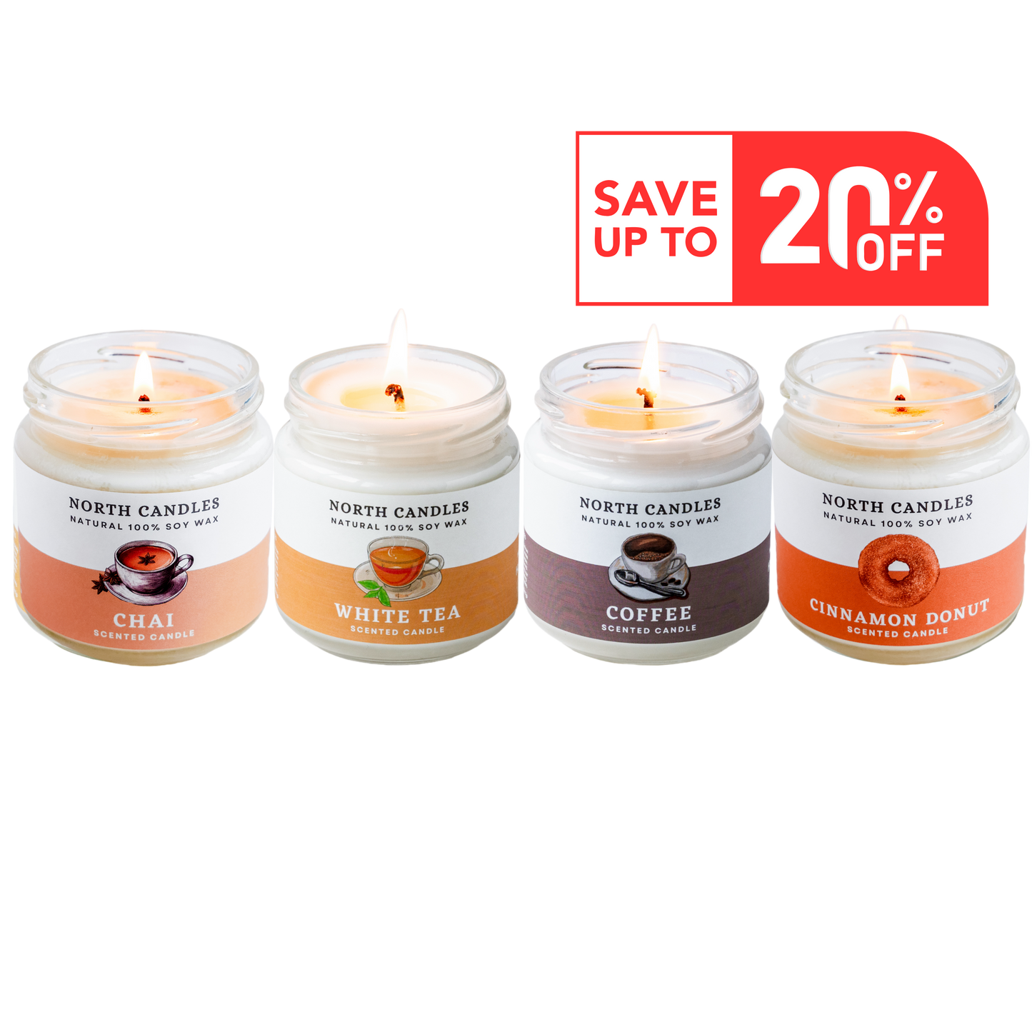 Cafe Candle Value Set (SAVE 15-20%)