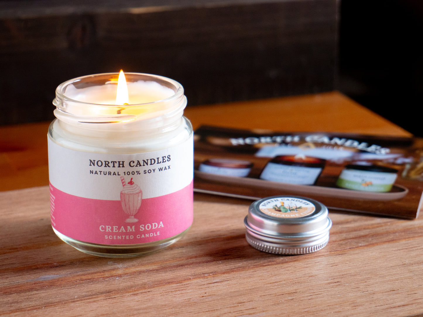 *NEW* Cream Soda Scented Soy Candle