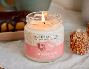 Seasonal Chocolate Scented Soy Candle (SAVE 20-30% OFF!)