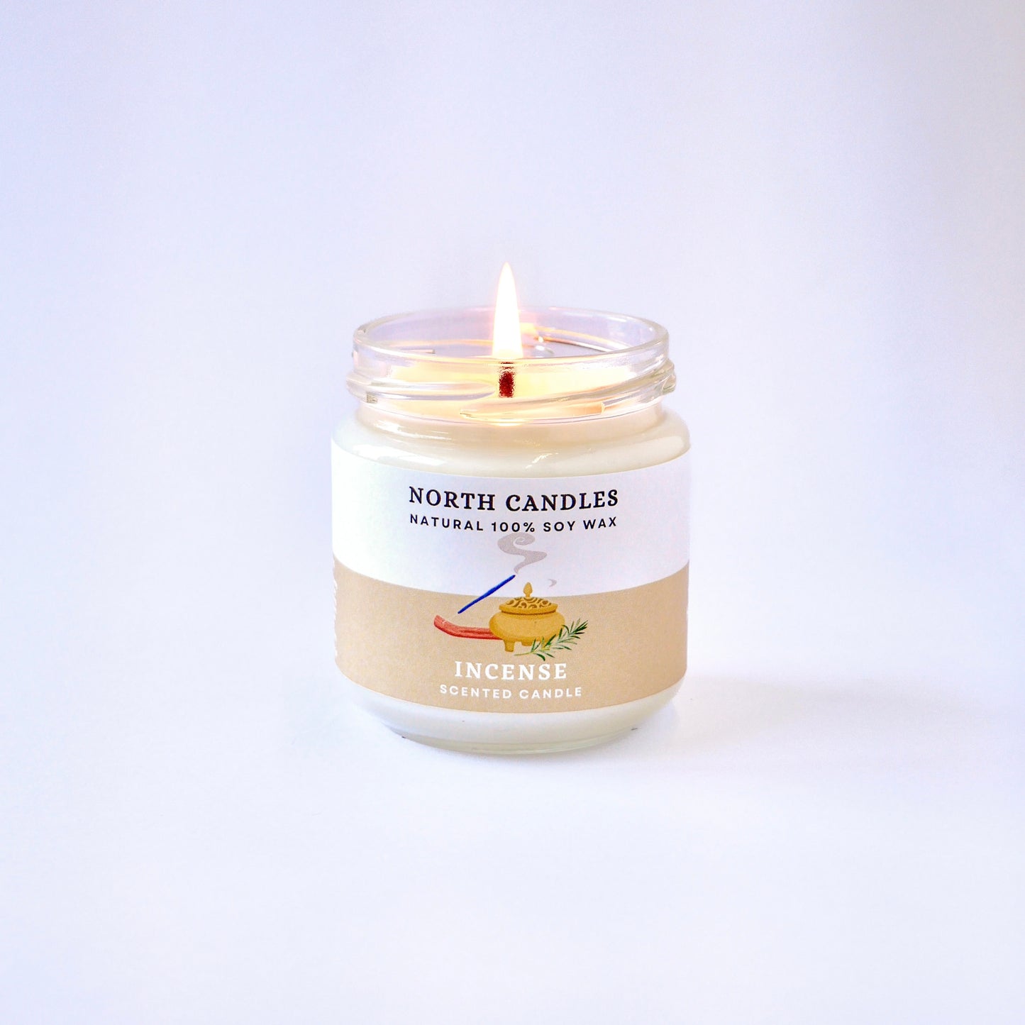 *NEW* Incense Scented Soy Candle