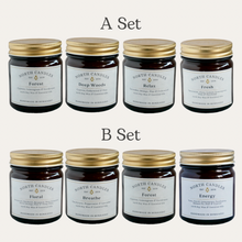 Load image into Gallery viewer, Wood Wick &amp; Essential Oil Scented Candle 4 x Set (SAVE 25%)
