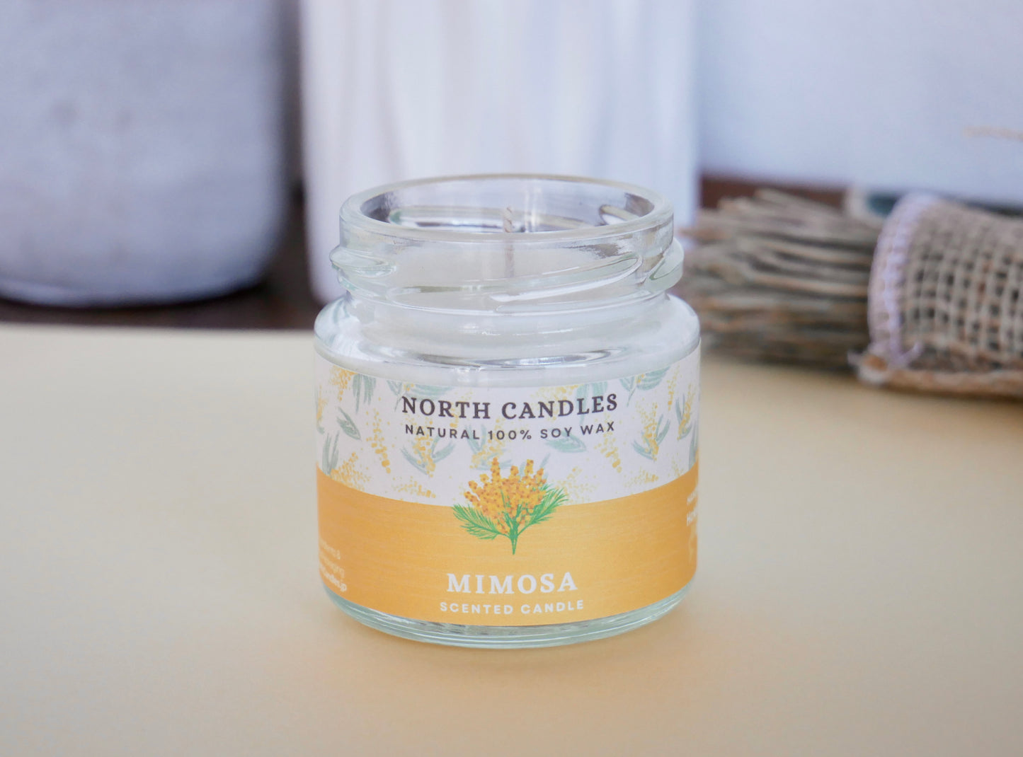 Mimosa Scented Soy Candle