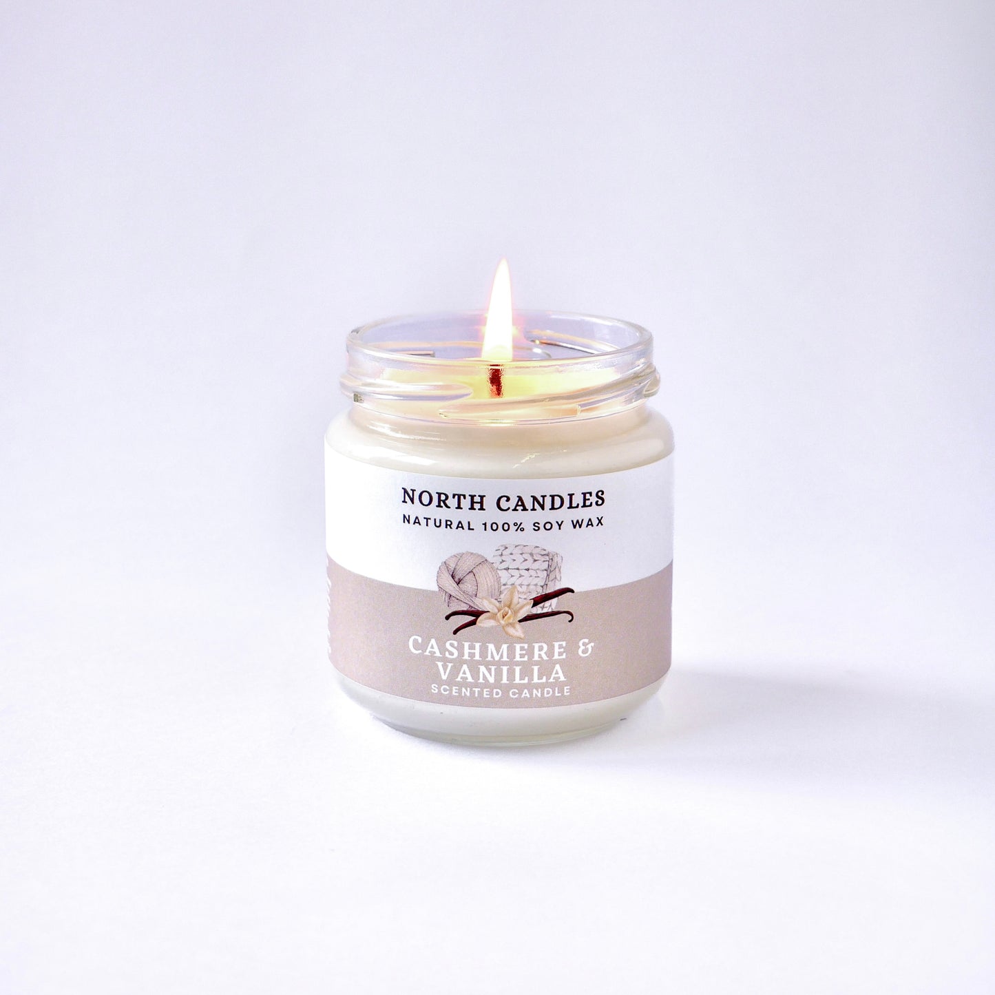 *NEW* Vanilla & Cashmere Scented Soy Candle