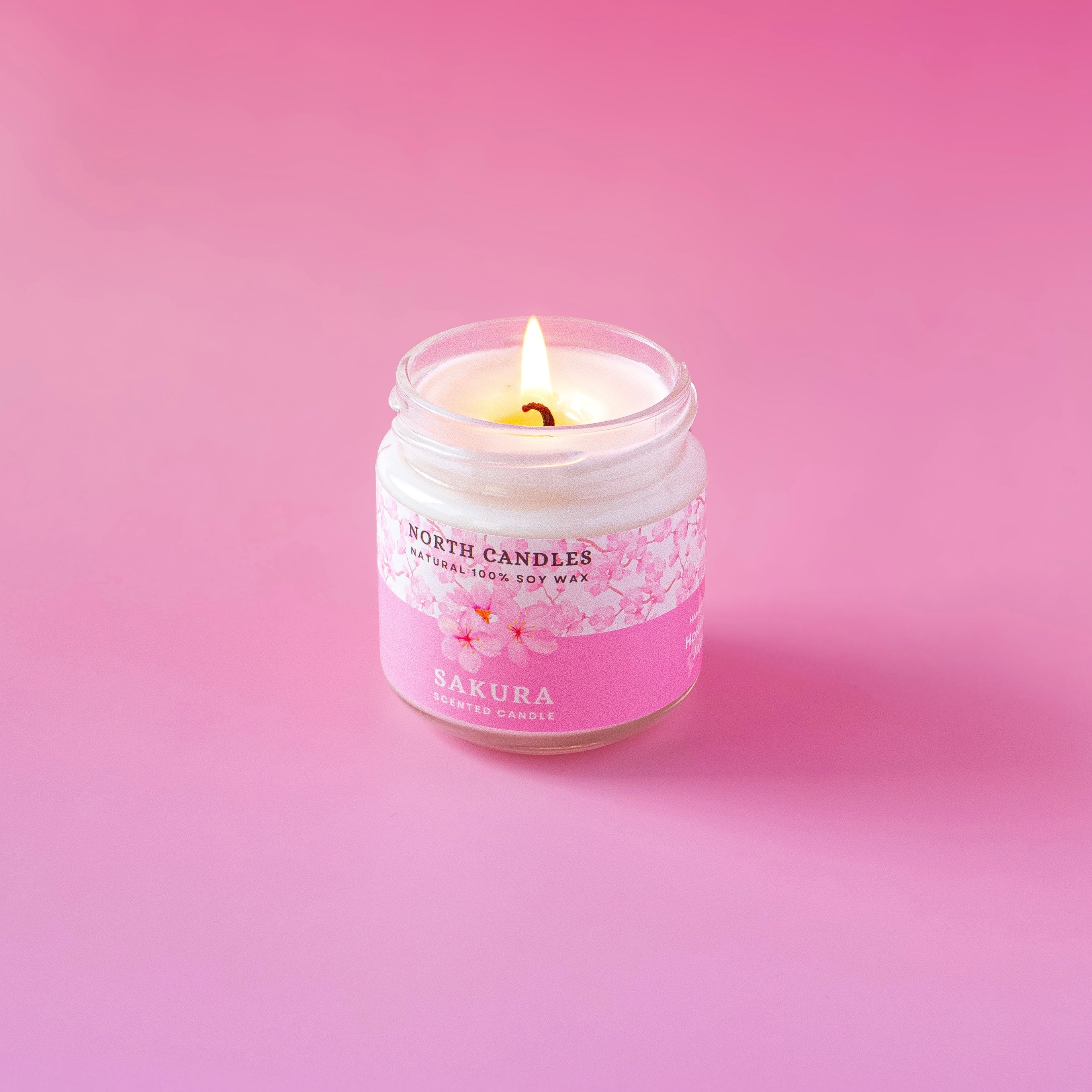 さくらキャンドル Sakura Candle in Japan. North Candles ノース