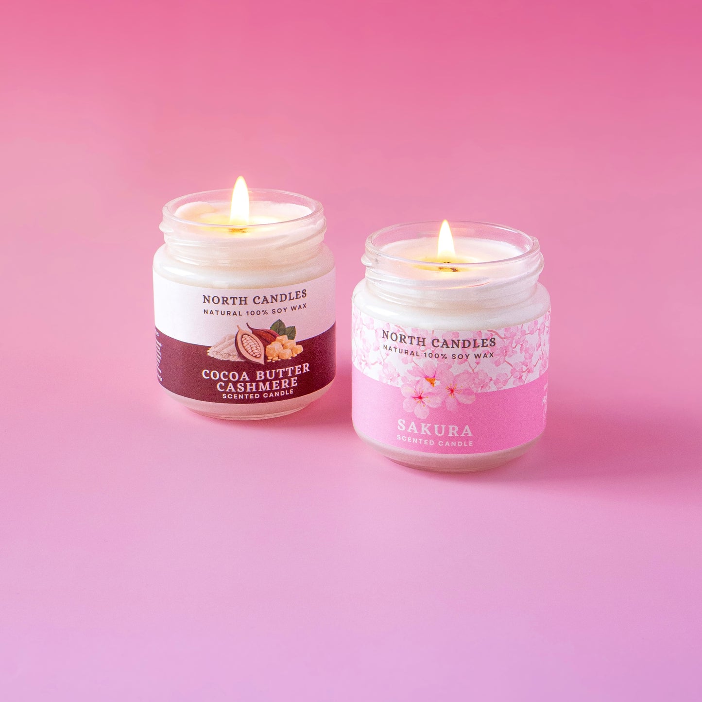 季節限定　さくら ビンキャンドル