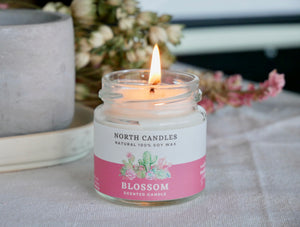 NEW - Blossom Scented Soy Candle