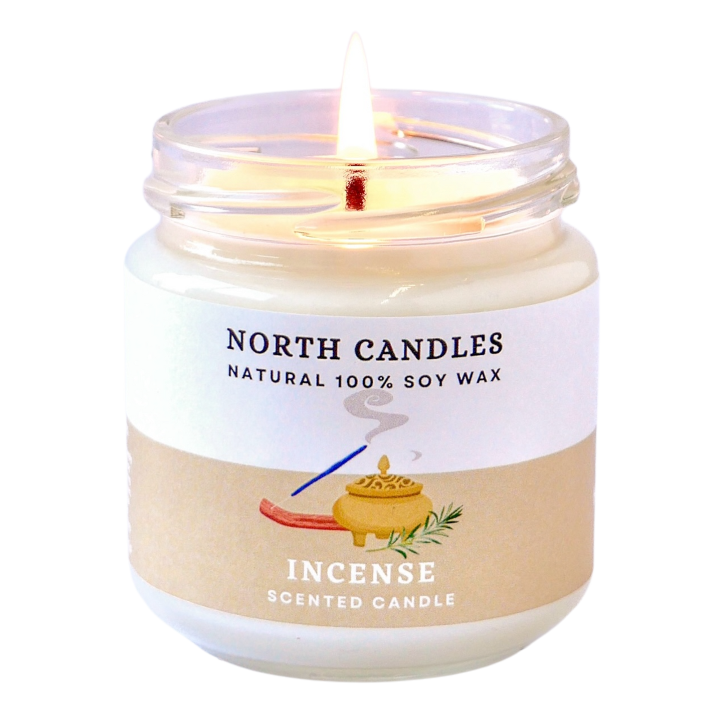 *NEW* Incense Scented Soy Candle