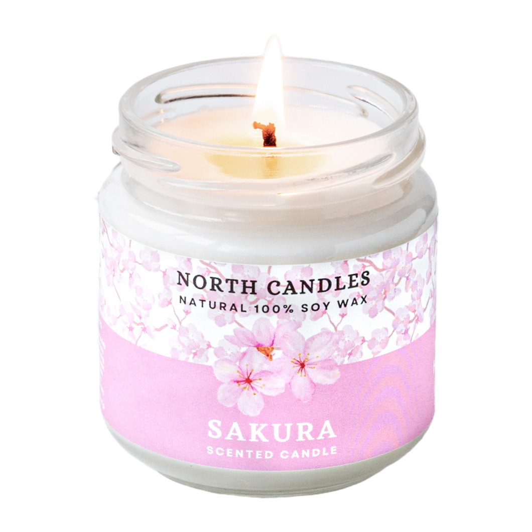 Seasonal Sakura Scented Soy Candle (SAVE 20-30% OFF!)