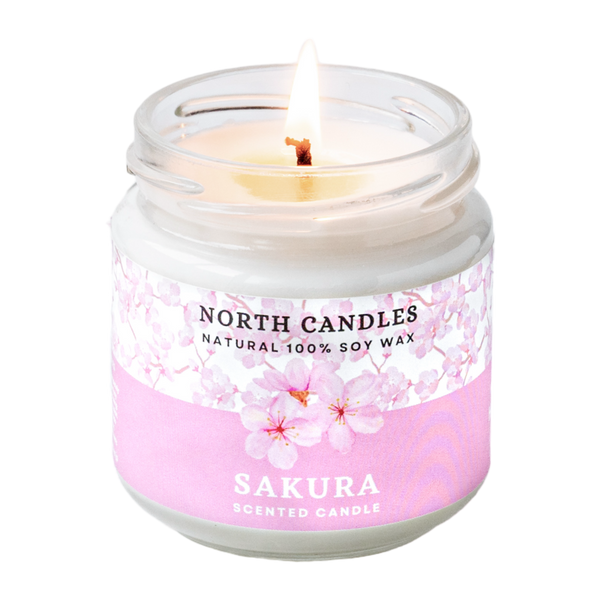 Sakura Cherry Blossom Soy Wax Candle | Japanese Cherry Blossom