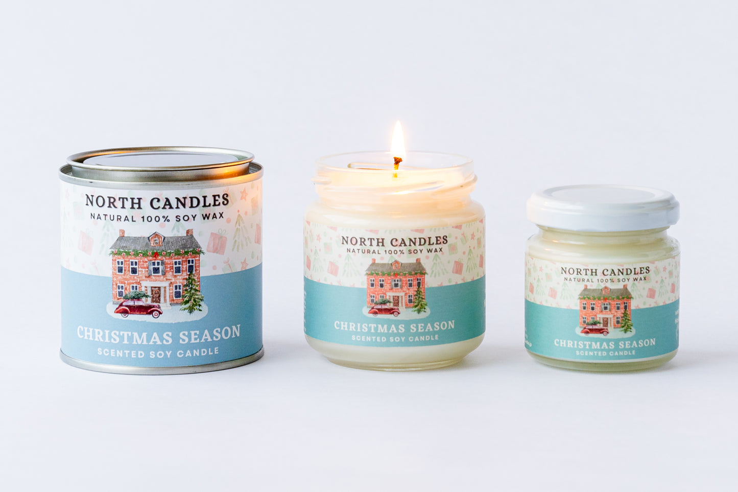 Seasonal Christmas 6 x Candle Set (SAVE 25-35% OFF!)