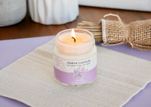 NEW - Seasonal Lilac Scented Soy Candle