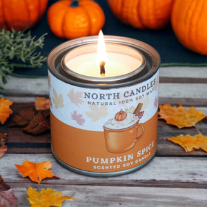 15% OFF! (Seasonal) Pumpkin Spice Scented Candle
