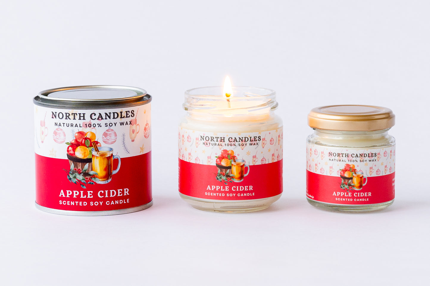 Seasonal Christmas 6 x Candle Set (SAVE 25-35% OFF!)