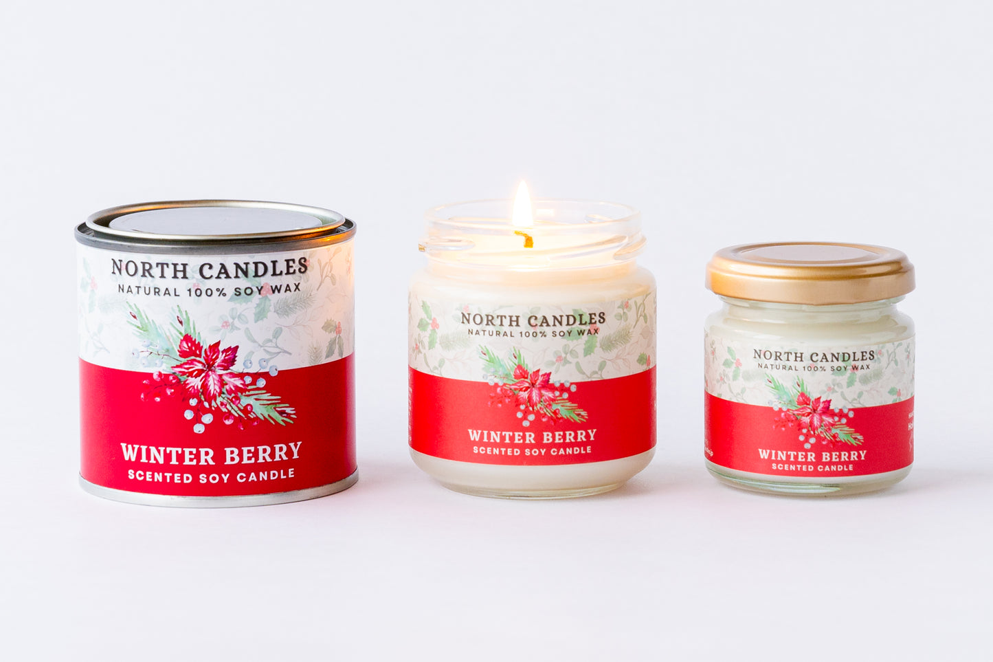 Seasonal Christmas 6 x Candle Set (SAVE 25-35% OFF!)