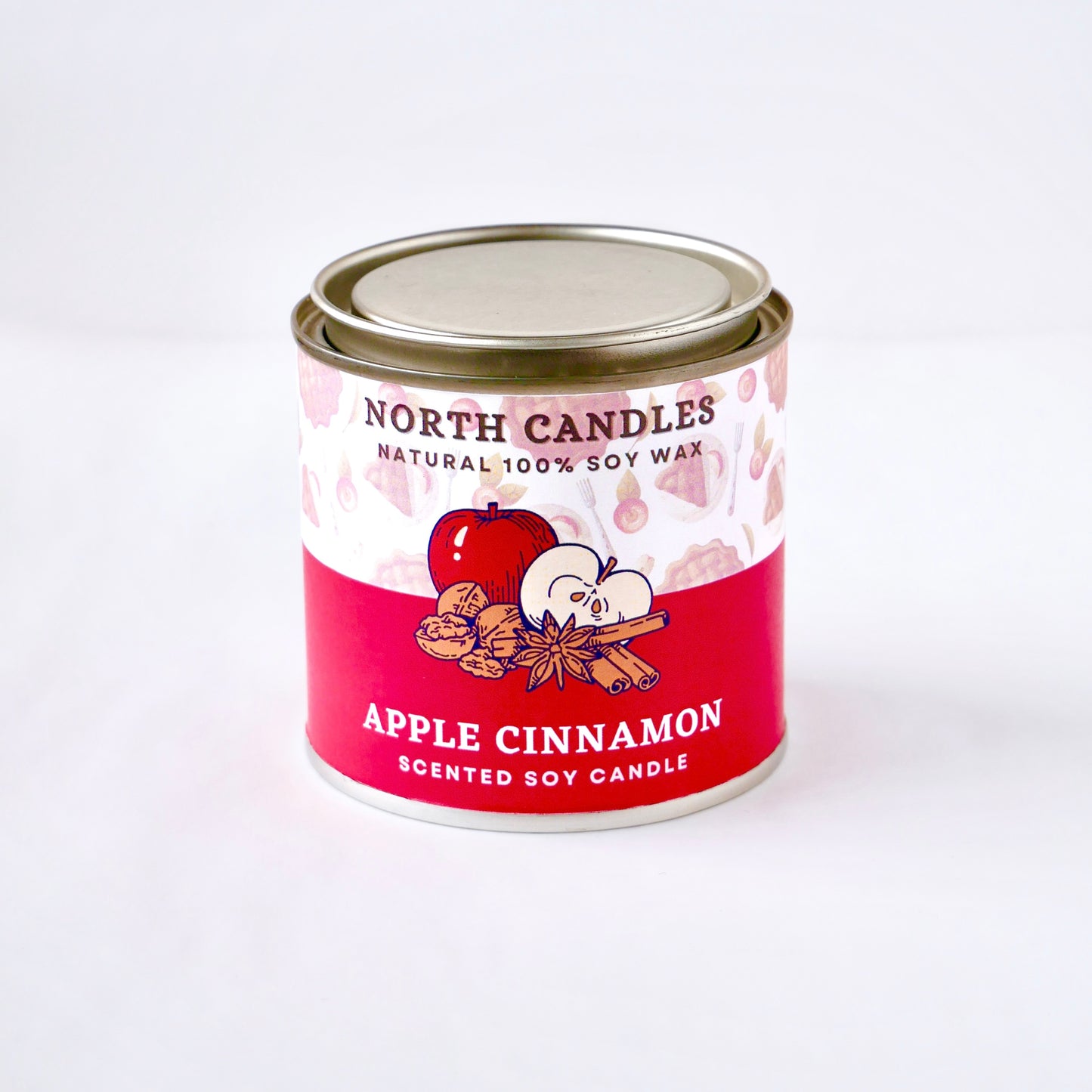 Apple Cinnamon Scented Candle