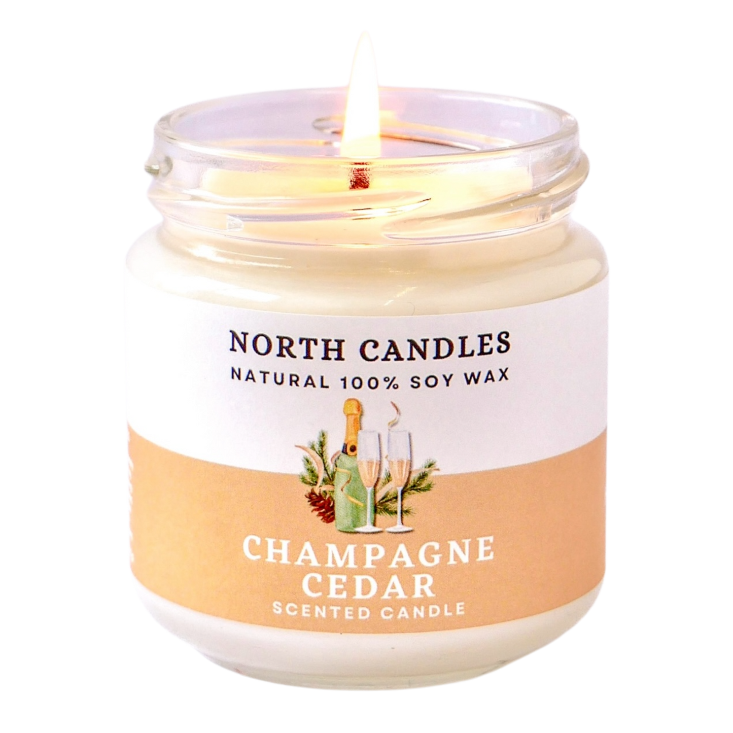 *NEW* Champagne Cider Scented Soy Candle