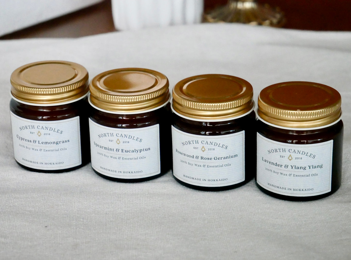 *NEW BLENDS* 4 Pack - Essential Oil Scented Soy Candle (Save 15%)