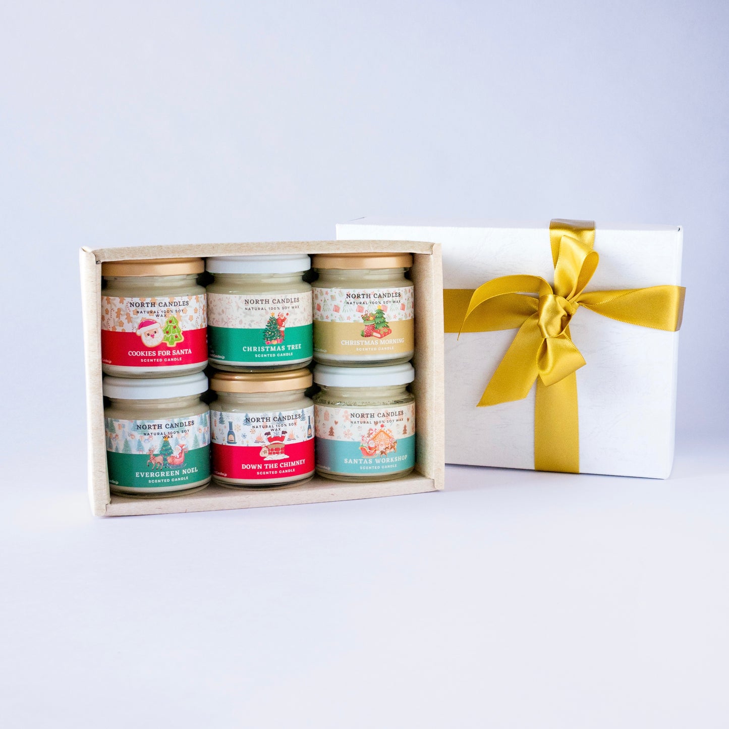 【季節限定】6 x クリスマスキャンドルお得セット (SAVE 26-40%)