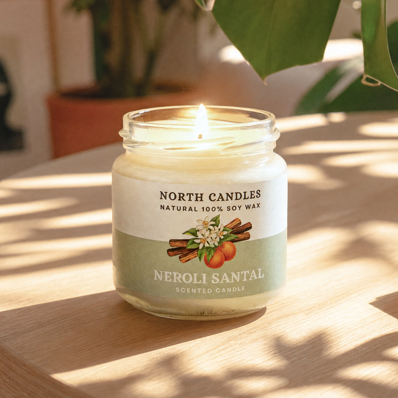 *NEW* Neroli Santal Scented Soy Candle